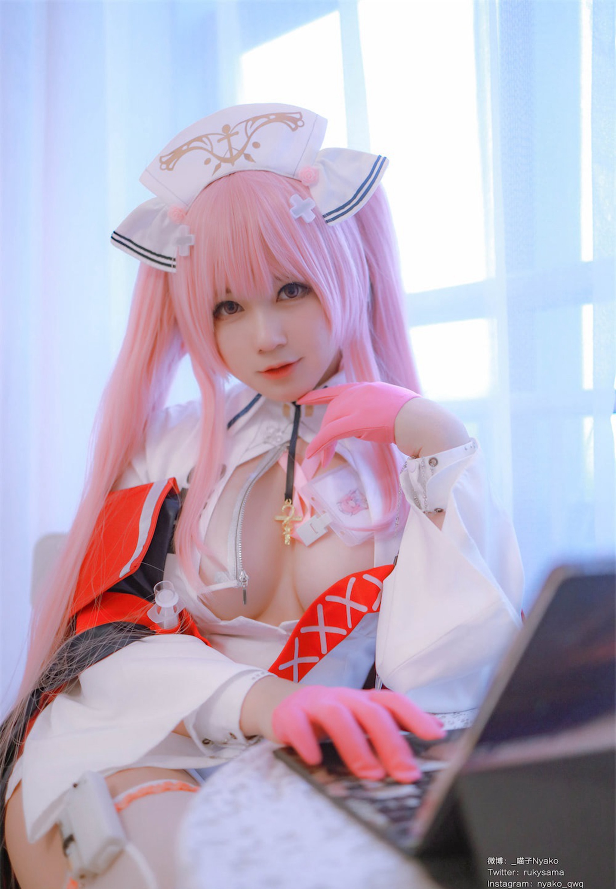 Nyako喵子 - NO.034 英仙座护士 [65P]-XikXak